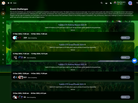 Event challenges